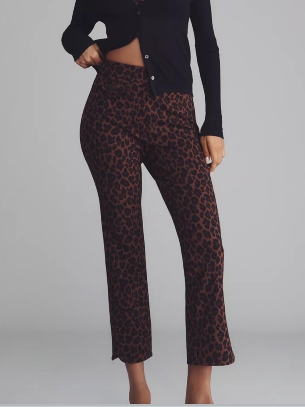 Maeve Crop Slim Pants